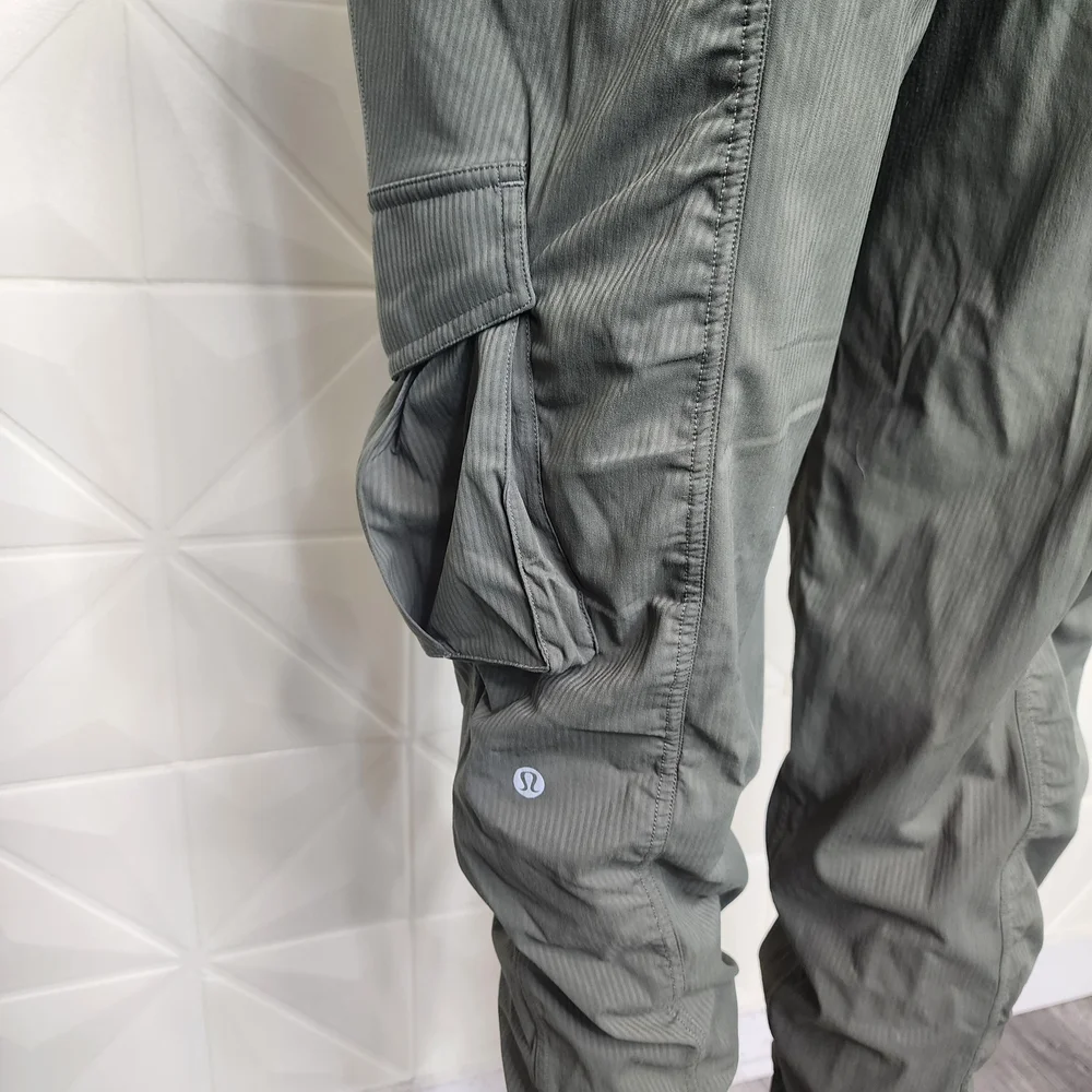 Lululemon Athletica Olive Green Jogger Pants - Picture 4 of 6